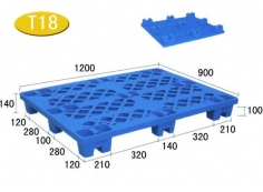 T18-九腳網(wǎng)格輕型塑料托盤
